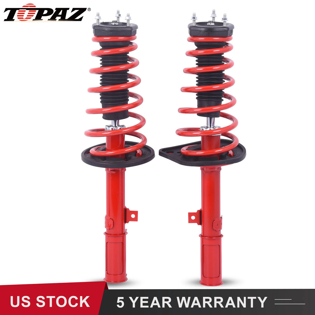 Set of 2 Rear Struts w/ Coil Spring for Toyota Camry Avalon (2007–2011)