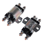 Set of 2 Solenoids for Yamaha G1 Gas Golf Cart (12V, 6 Terminal)