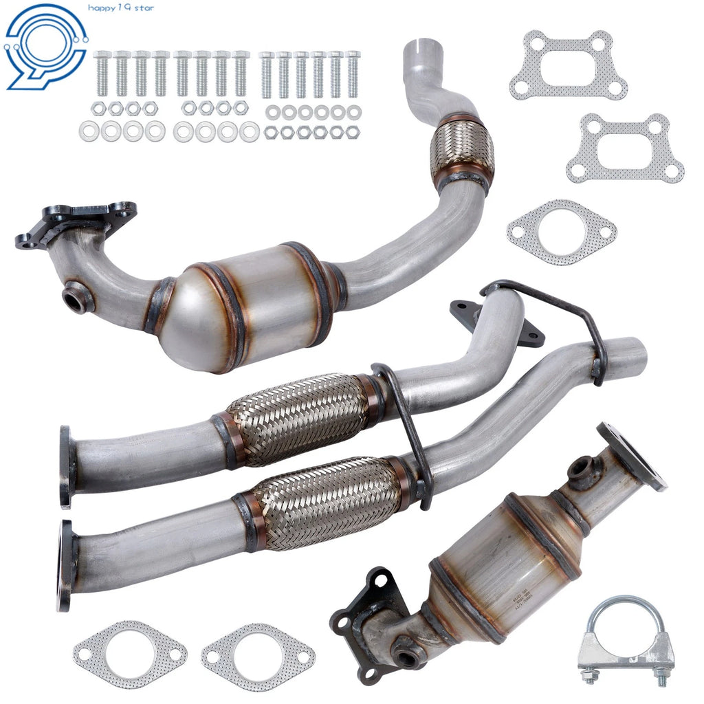 Catalytic Converters & Flex Pipes Set for Cadillac SRX (2012–2016)
