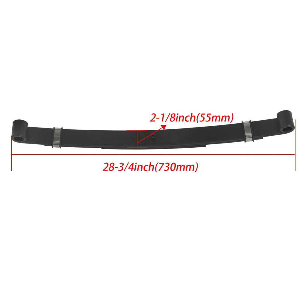 Set of 2 Heavy Duty Rear Leaf Springs for EZGO TXT Gas (1996–2013)