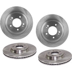 Front and Rear Disc Brake Rotors for Kia Optima (2017–2020)
