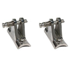 2X Marine Top Deck Hinges 316 Stainless Steel 7/8" 1" for Boats