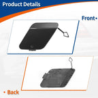 Tow Hook Cover for BMW 1 Series F20 Mineral Grey