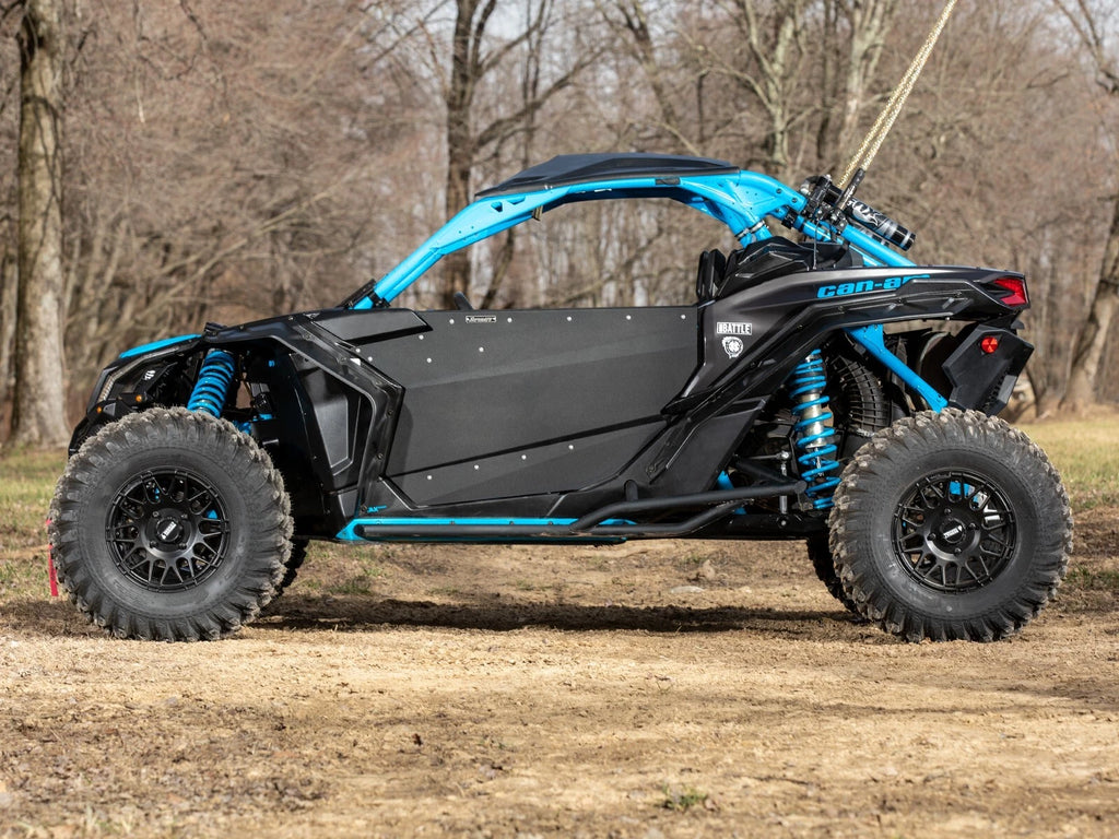 SuperATV Heavy Duty Aluminum Doors for Can-Am Maverick X3 (2017–2023)