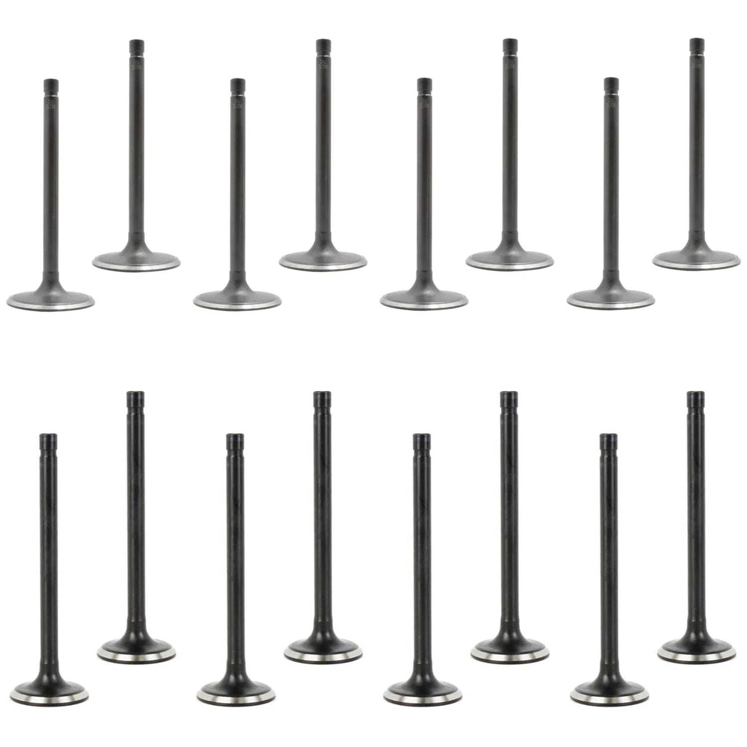 Set of 16 Intake & Exhaust Valves Kit for Camaro Corvette Impala Tahoe V8
