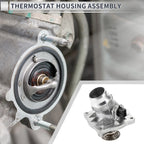Engine Coolant Thermostat Housing Assembly for BMW X5 540i 740iL 740i (1995–2003)