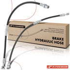 2X Front Brake Hydraulic Hose for Subaru Forester (1998–2002)
