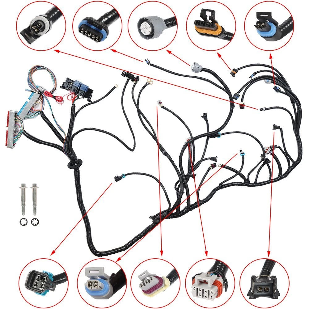 Standalone Engine Wiring Harness for Chevrolet LS1 (1997–2006) 4.8 5.3 6.0