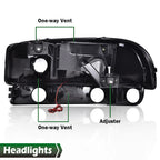 LED DRL Headlights Bumper Lamps for GMC Sierra/Yukon (1999–2007)