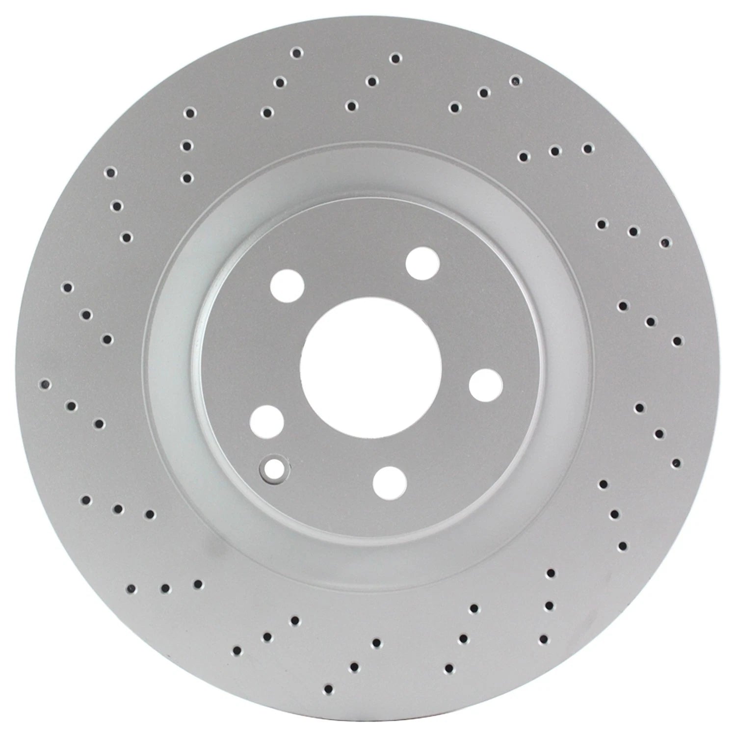 Hella Pagid 350mm Front Coated Drilled Disc Brake Rotor for Mercedes C216 W221 (2007–2015)