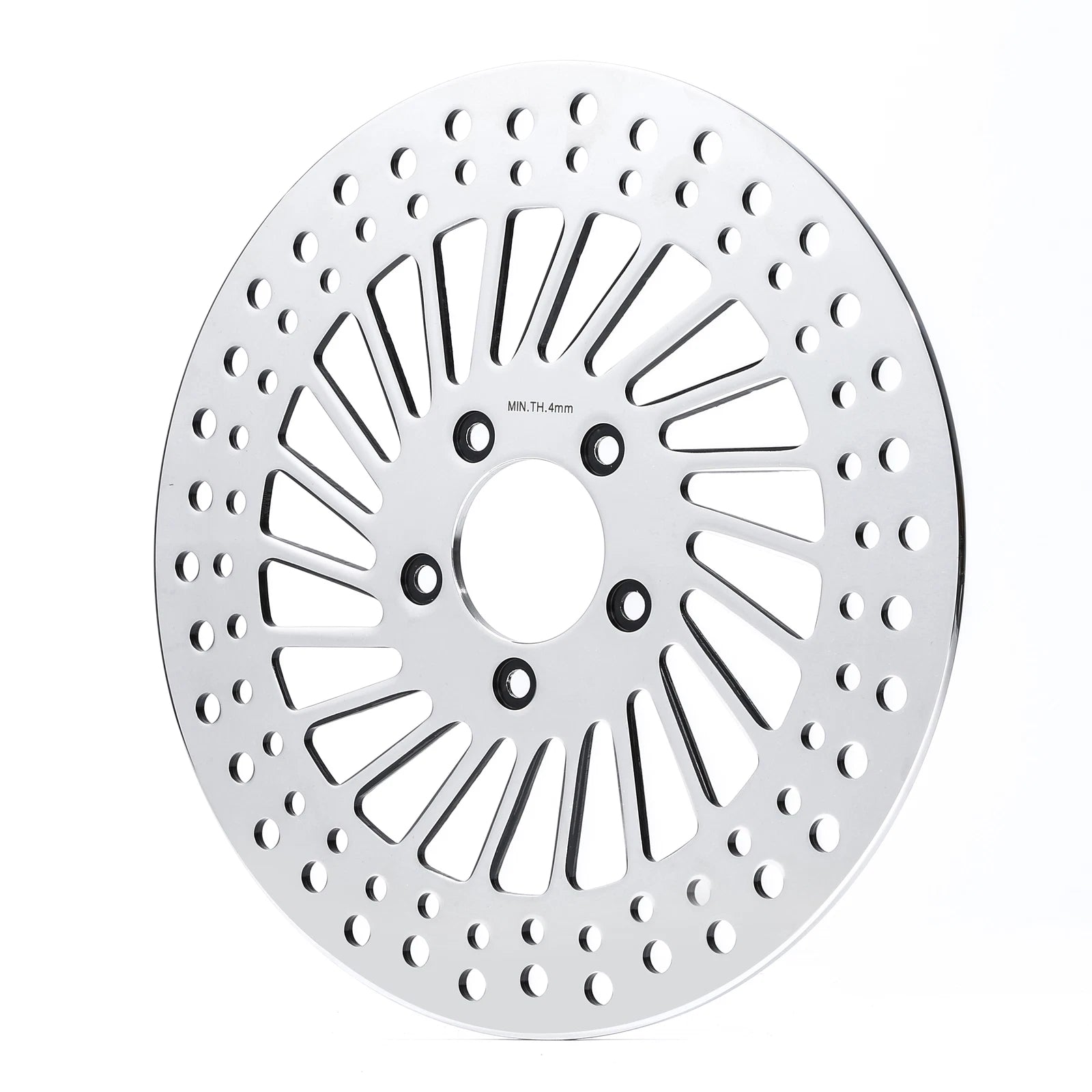 Front Left Brake Rotor & Bolts for Harley Touring Street Glide (2000–2007)