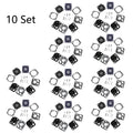 Set of 10 Carburetor Diaphragm Overhaul Kit for Zama RB-29 (N/A)