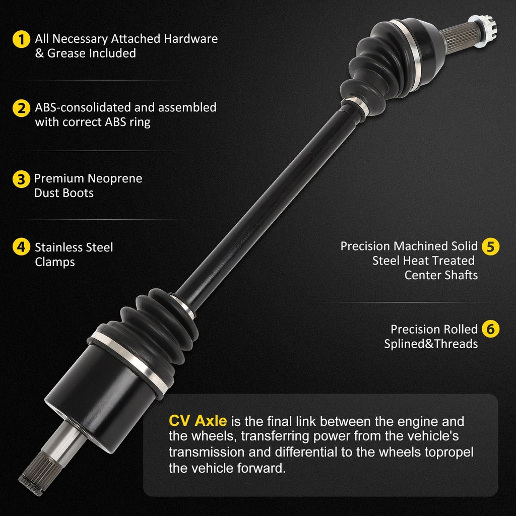 CV Axle Assembly for Honda Pioneer 1000 1000-5 (2016–2021)