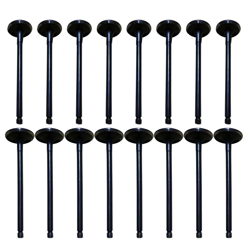 Set of 16 Engine Valves for Mitsubishi Eclipse 2.4L SOHC 4G69 (2006–2012)
