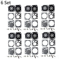 6X Carburetor Gasket Kit for McCulloch SP40 PM310 PM320 PM330 Zama RB-1