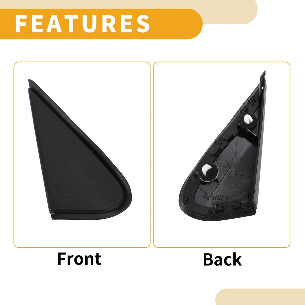 Front Right Side Pillar Corner Triangle Trim for Toyota Land Cruiser (2008–2011)