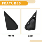 Front Right Side Pillar Corner Triangle Trim for Toyota Land Cruiser (2008–2011)