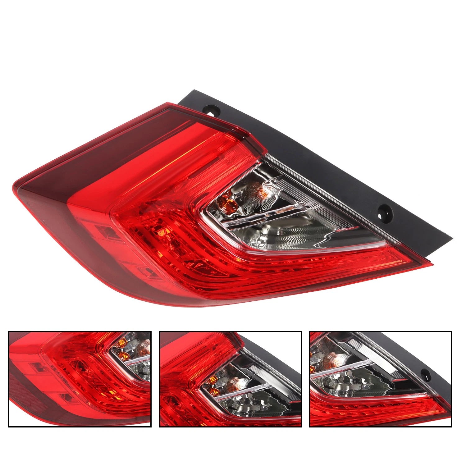 Outer Left Driver Side Tail Light Lamp for Honda Civic Sedan (2016–2021)