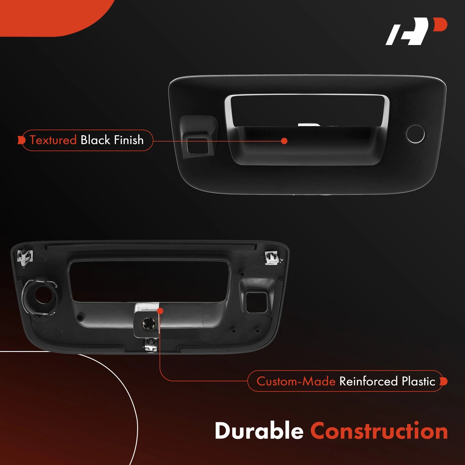 Tailgate Handle for Chevy Silverado 1500, GMC Sierra 1500 (2007-2014)
