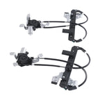 Set of 2 Window Regulators w/Motor for 2000–2006 Chevrolet Tahoe