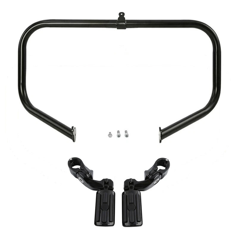 Engine Guard Crash Bar Footpeg for Harley Street Glide (2009–2024)