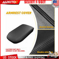Center Console Lid Cover for Toyota RAV4 (2019–2025) Black PU Leather