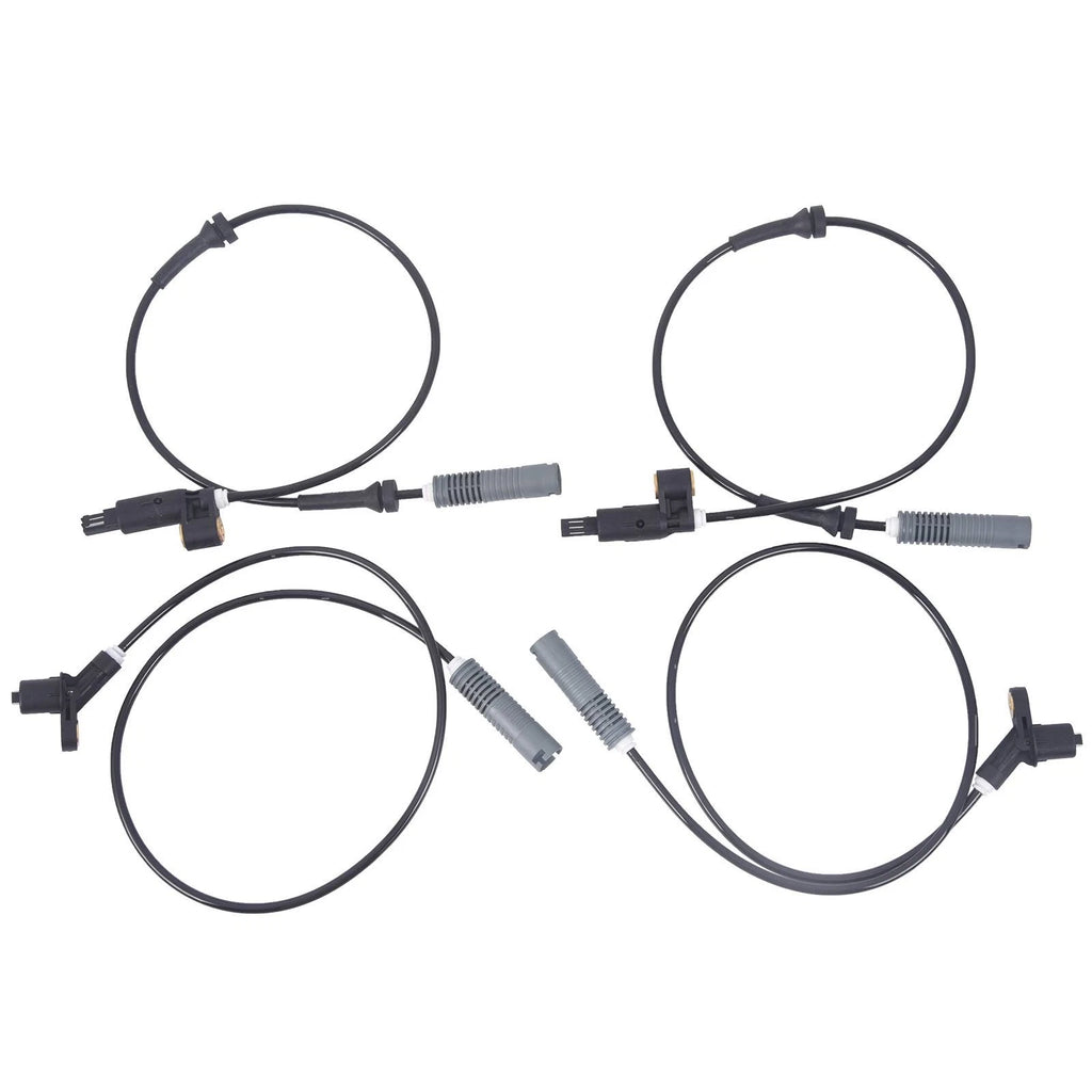 Set of 4 ABS Wheel Speed Sensors for BMW 3 Series (1992–1999)