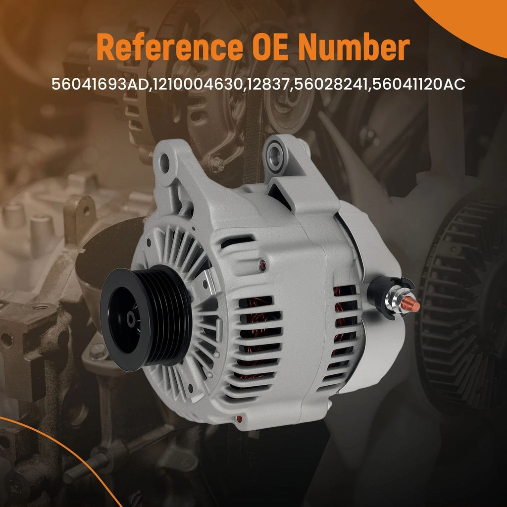 Alternator for Dodge Ram 1500, Durango, Jeep Grand Cherokee (2001–2006)