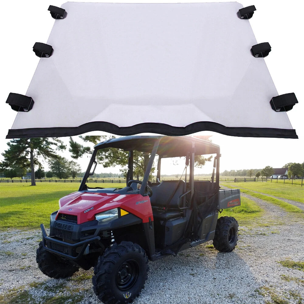 Scratch-Resistant Full Windshield for Polaris Ranger 800 Midsize (2012–2014)