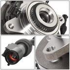 Set of 2 Wheel Bearing & Hub for Ford F150 4WD (2009–2010)