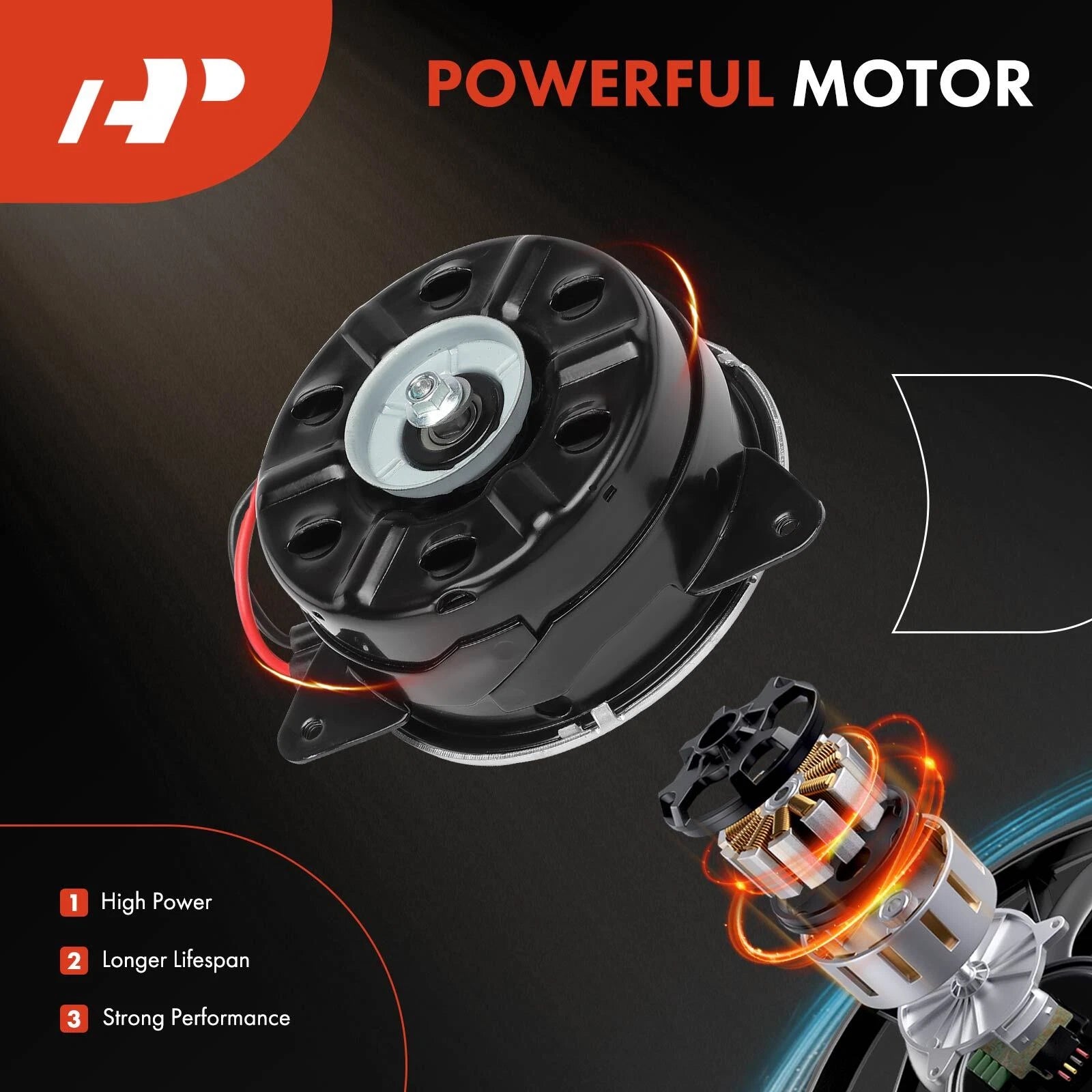 Radiator Fan Cooling Motor for Honda Accord CR-V (2008–2012)