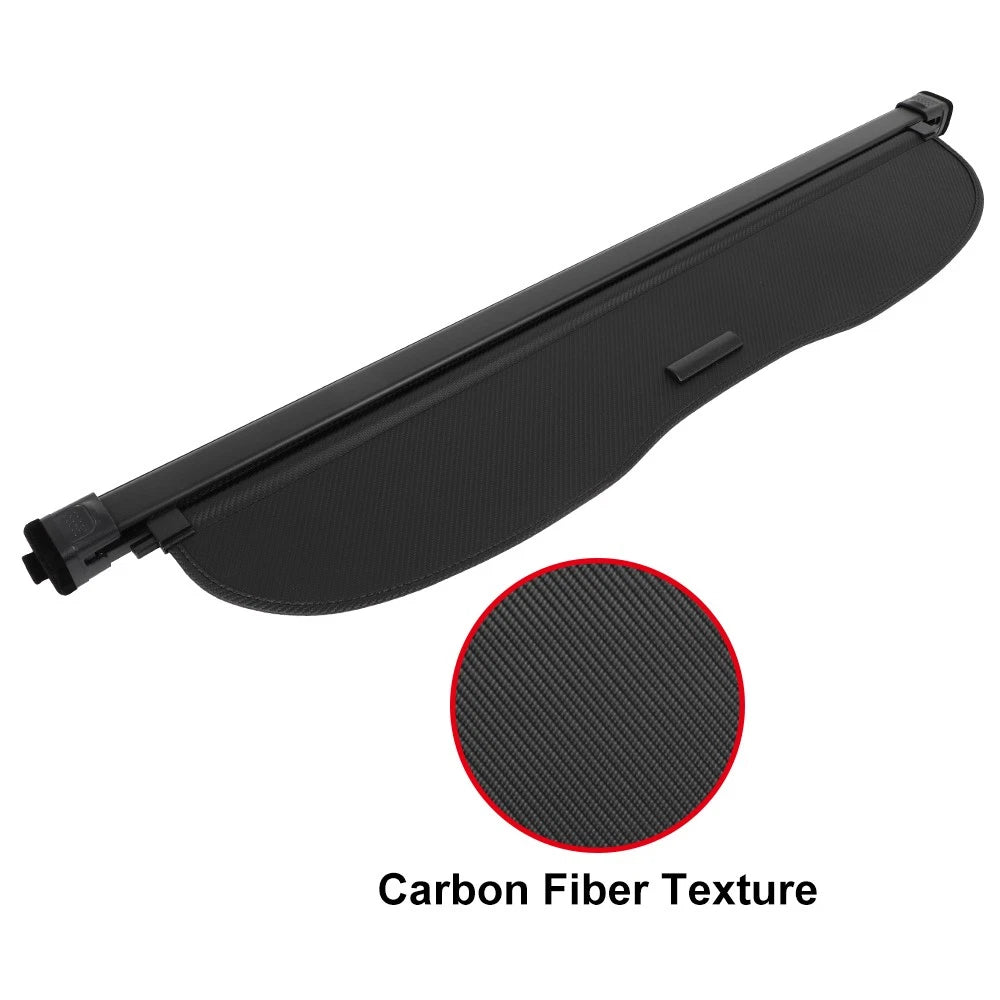 Carbon Fiber Rear Cargo Security Trunk Cover for Ford Escape (2013–2019)