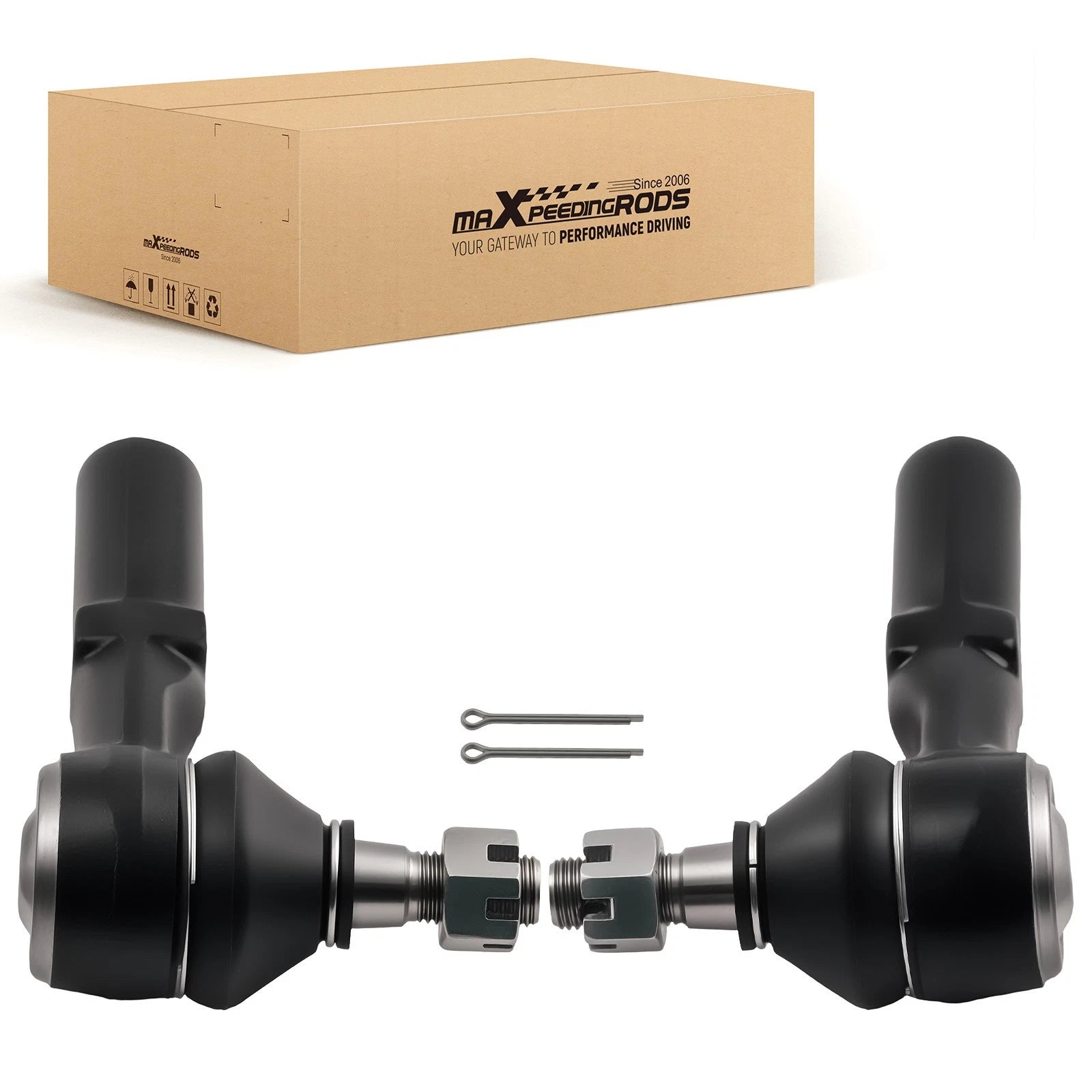 2pc Front Outer Tie Rod Ends for Chrysler 300 Dodge Challenger Charger 2011-2019
