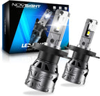 2X H4 LED Headlight Bulbs for NOVSIGHT (20000LM, 6500K)