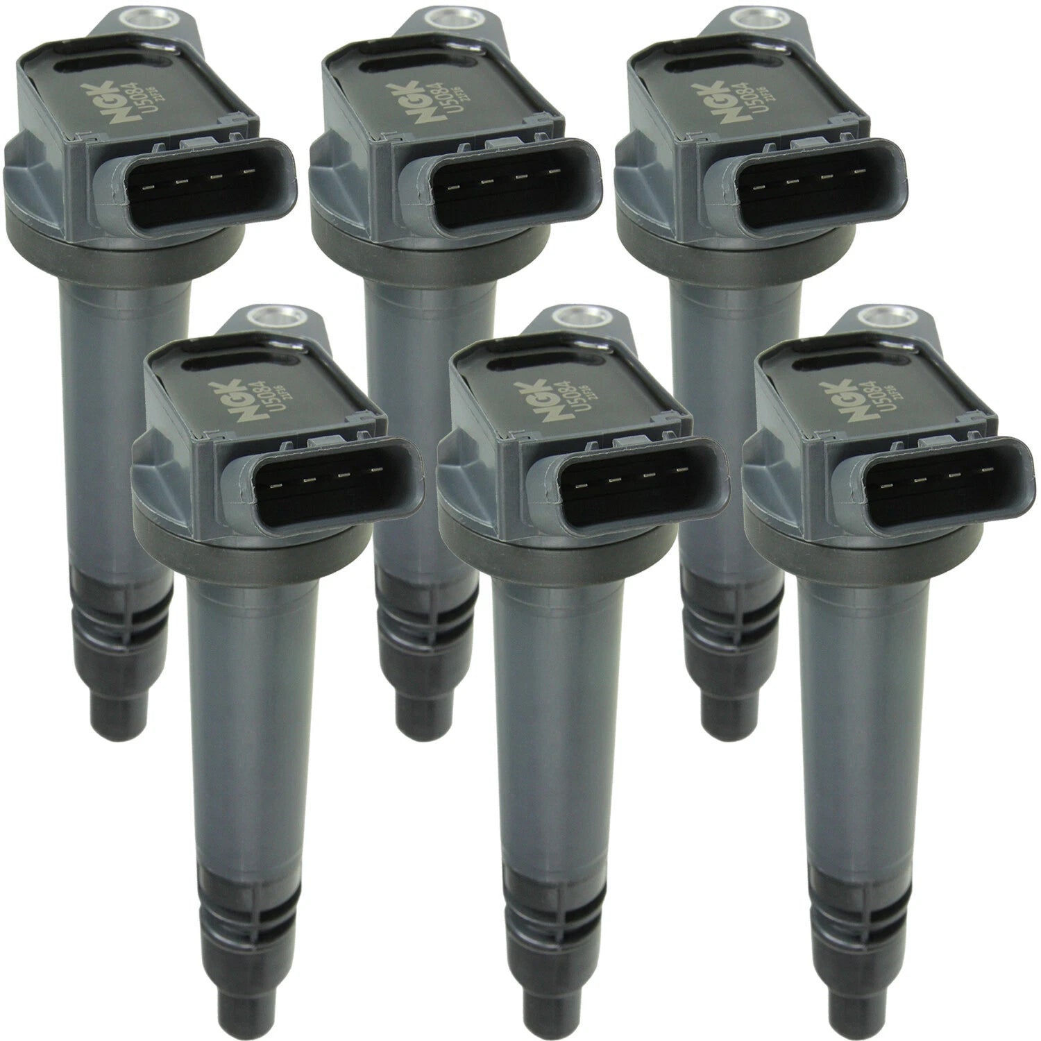Set of 6 NGK Ignition Coils COP for IS250 RC350 4Runner Tundra V6 (2006–2020)