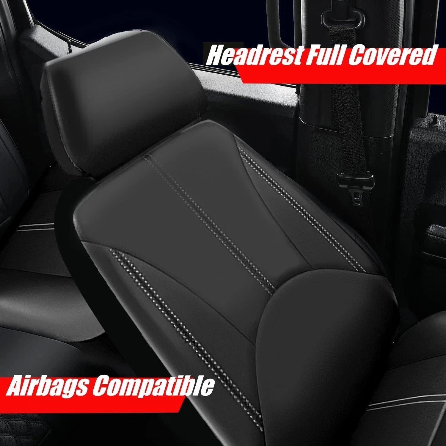 Full Set Leather Car Seat Covers for Toyota