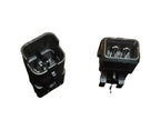 Front Left Window Regulator With 2 Pins Motor for Peugeot 206 (1998–2012)