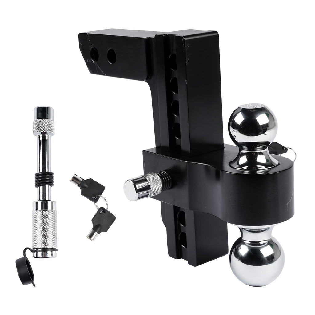 Aluminum Tow Hitch for 2" and 2-5/16" Balls (Universal Fit)