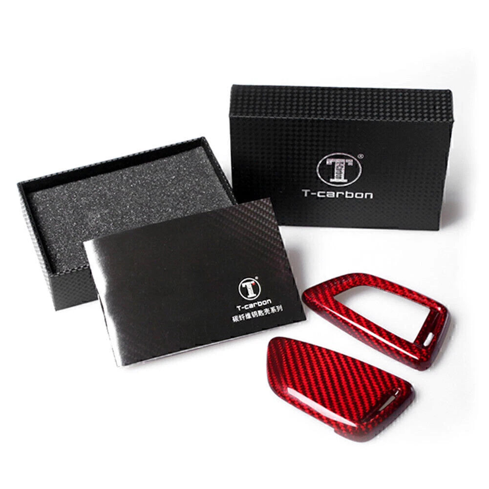 Carbon Fiber Key Fob Case for BMW X1 F48, X5 F15, X6 F165