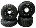 Set of 4 DWT G3 Beadlock Rims Maxxis Razr Plus MX Tires for LTR450 LTZ400 KFX450R