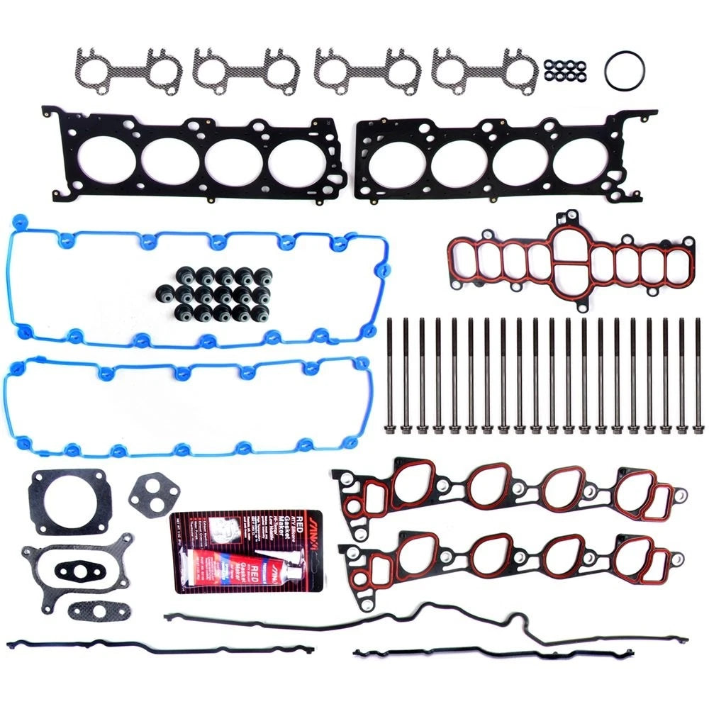 Set of 10 Head Gasket Bolts for Ford E150 E250 E350 F150 5.4L (1997–1999)