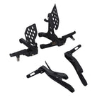 Set of 2 Foot Pegs Bracket for Honda CBR600RR (2007–2025)