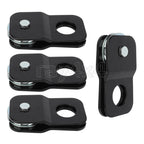 Set of 4 Snatch Blocks 8,000 lbs Recovery Winch Pulley Offroad ATV UTV