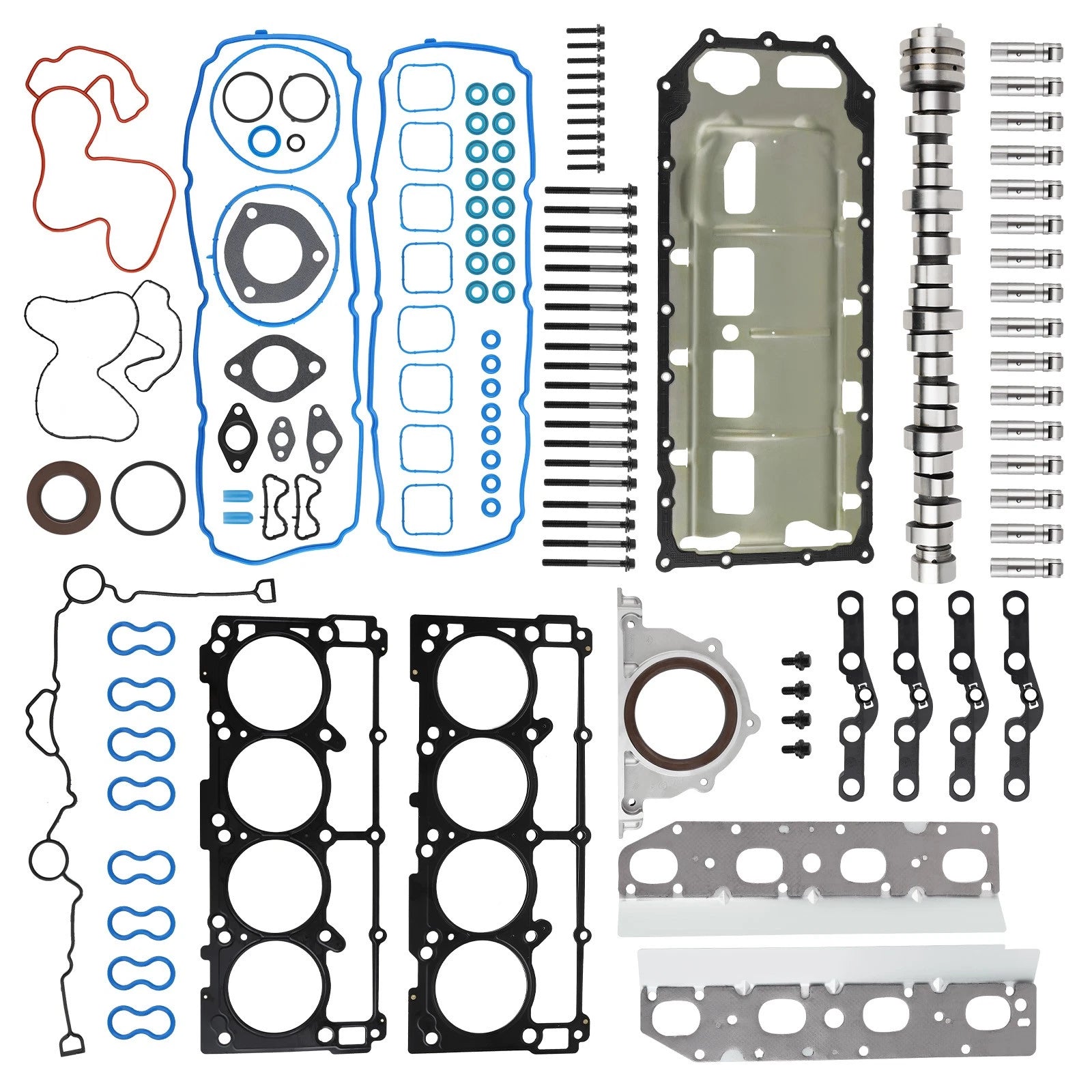 Camshaft MDS Valve Lifters Head Gaskets for Dodge Ram 1500 5.7L Hemi (2009–2010)