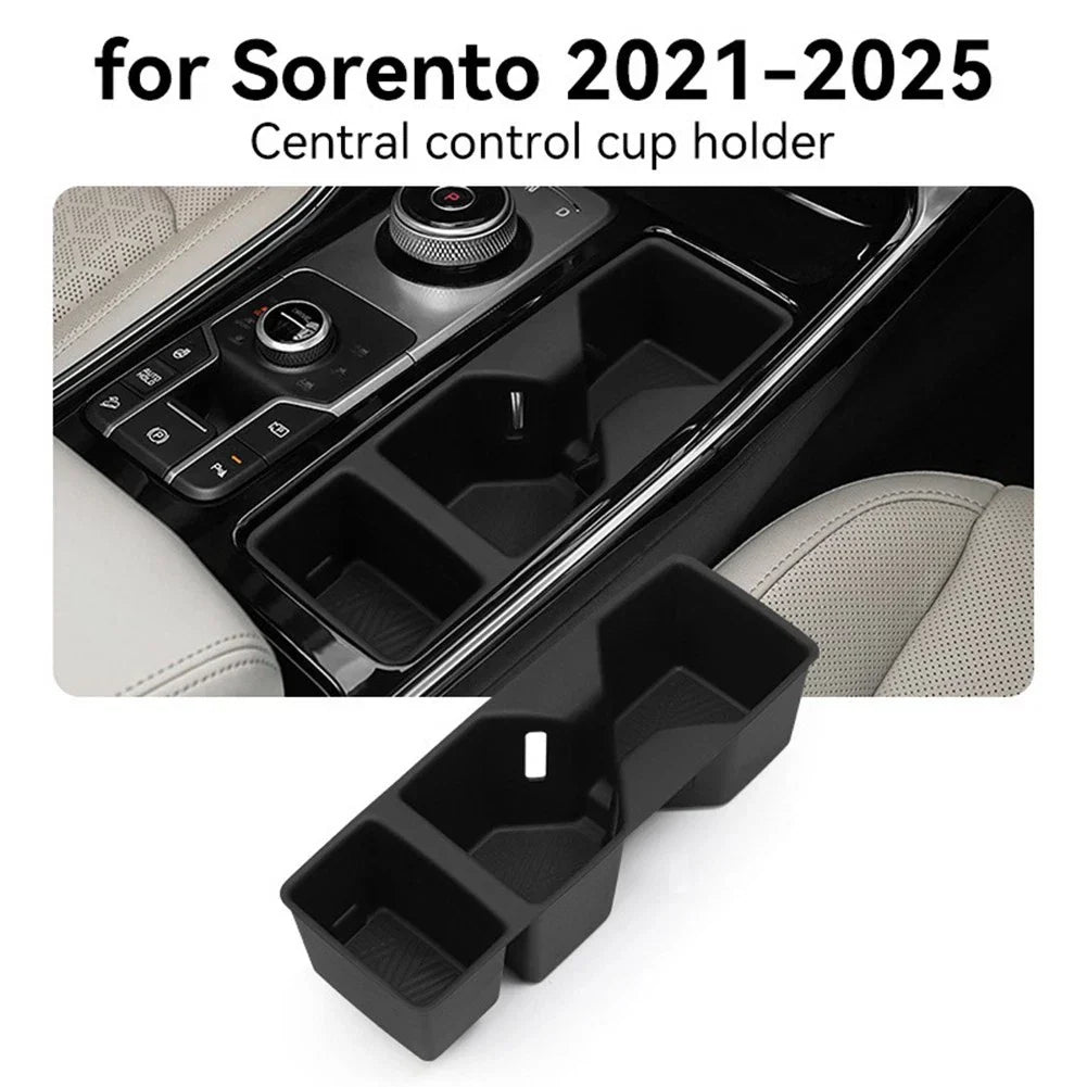 Center Console Cup Cover Protector and Anti Slip Mat for Sorento (2021���2025)