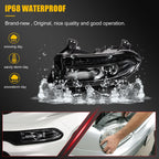 Pair Headlamp Headlights Assembly for Dodge Charger (2015–2023) Black Projector