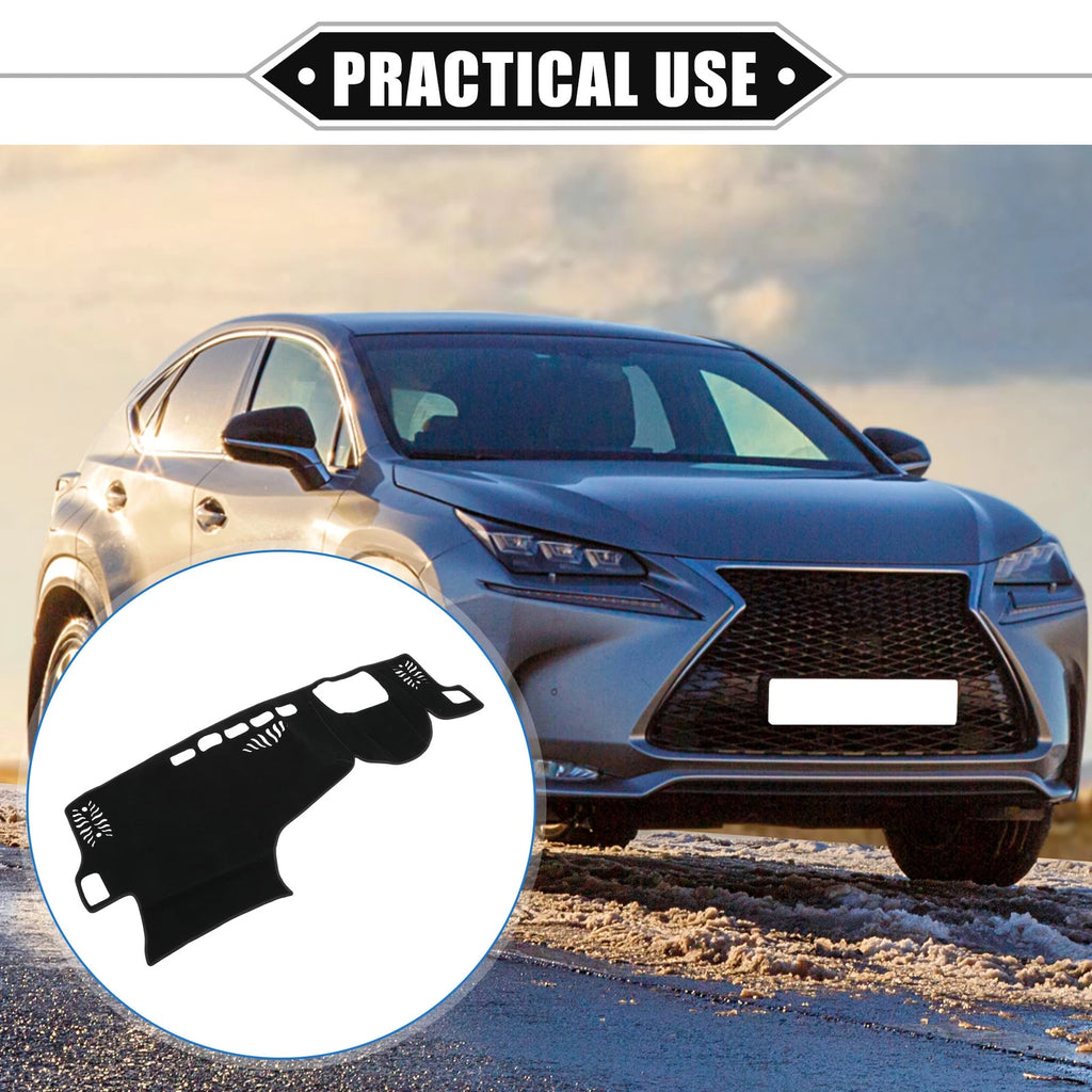 Dashboard Cover Mat for Lexus NX 250/350/450h (2022–2023) Black