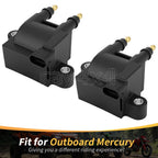 2X Dual Output Ignition Coil for Mercury Mercruiser 35 40 50 60 75 80HP