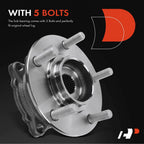 2X Rear Wheel Hub & Bearing Assembly for Mitsubishi Outlander Lancer (2003–2023)