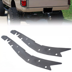 Pair Rear Frame Rust Repair Plate Chrome Steel for Toyota Tacoma (1995–2004)